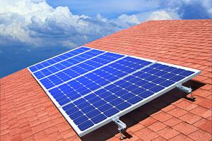 Solární systém na ohřev vody fotovoltaikou TUVFV-SP7x450W, komplet sada na střechu, 7 panelů - 3150 W